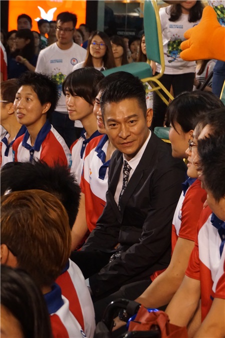 刘德华也出席「 里约2016残疾人奥运会祝捷会」
