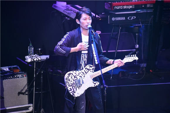 日本男星藤木直人来台举办个人演唱会与歌迷相见