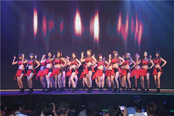 LamiGirls 发片记者会 孙协志、阿翔现身站台