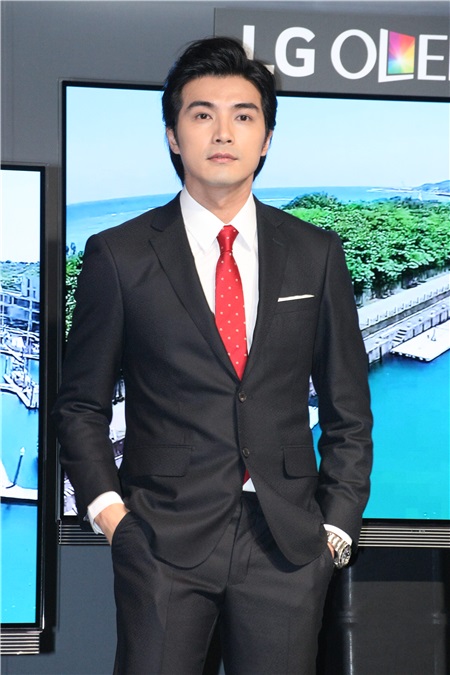 贺军翔出席《LG OLED TV》上市记者会
