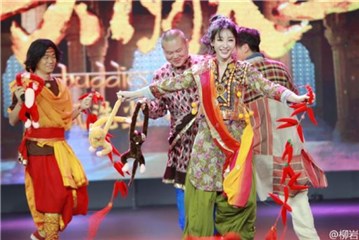 柳岩登入知名综艺节目 宣传最新电影大闹天竺