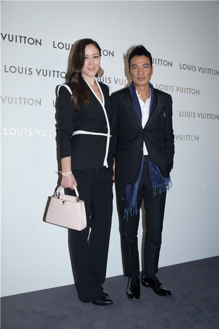 杨紫琼、乐基儿、文咏珊和任达华琦琦夫妻出席时装活动
