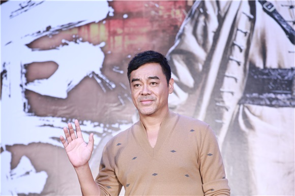 刘青云、彭于晏、陈木胜出席电影《危城》首映会