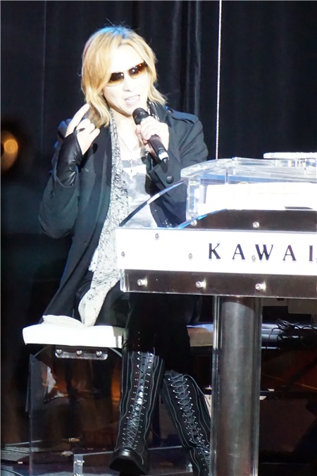 X Japan队长Yoshiki 记者会