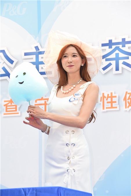 林志玲出席乳癌防治宣传活动