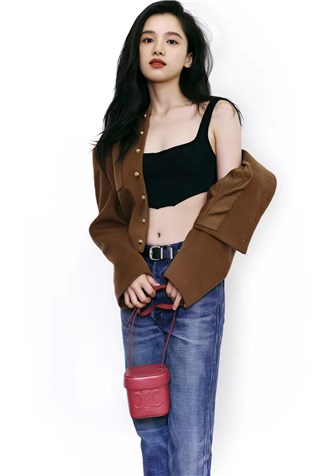 张婧仪×Celine 精致甜酷浪漫心动