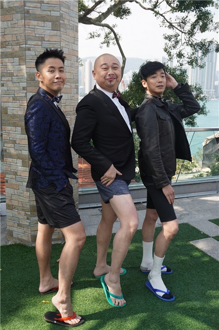 林盛斌、李逸朗和赵永洪等参加电影《江湖三傻》开镜仪式