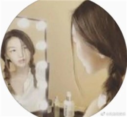 李嫣清空ins内容仅留8字简介    开通新ins头像双马尾造型可爱
