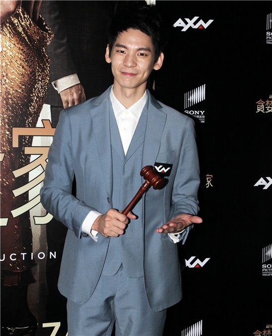 林柏宏以青春收藏家的身分出席「贪婪玩家」拍卖会