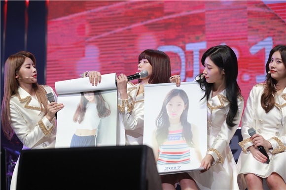 女团DIA举行Fanclub创团式Fanmeeting媒体见面会