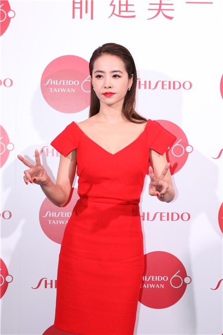 蔡依林出席台湾资生堂60周年代言人记者会
