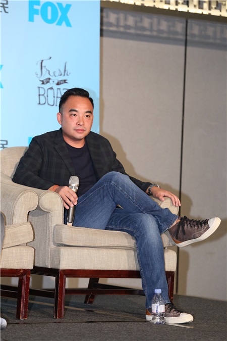 美剧《初来乍到》台北记者会 许玮宁友情客串肯-郑妻子