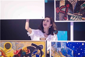 章子怡为“钉子画”选手出题