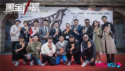 《黑金风暴》首曝概念海报，悬疑犯罪剧情高能