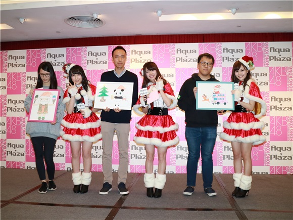 AK48成员武藤十梦、込山榛香、川本纱矢出席香港「粉丝见面会」