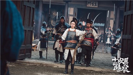 艾如《长安十二时辰》曝硬朗戎装 将门之女飒爽英气