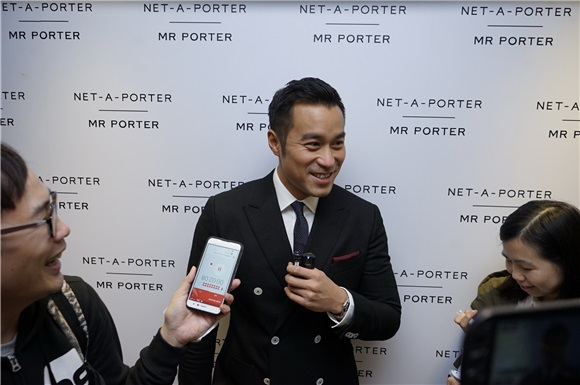 张孝全、梁咏琪出席网店活动