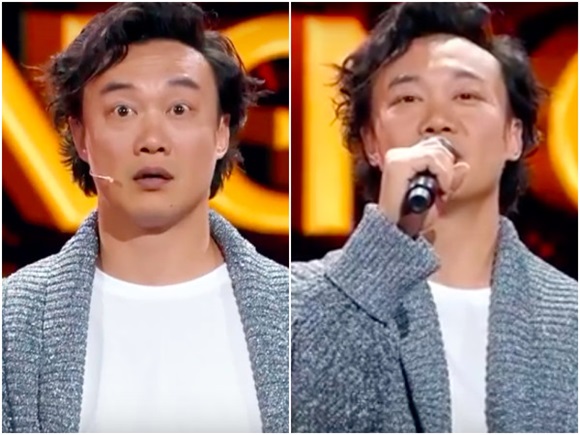 陈奕迅《十年》疯狂走音 一脸呆萌:我今年12岁