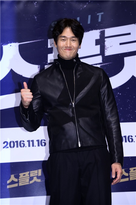 刘智泰、李贞贤、李大卫等出席电影《Split》发布会