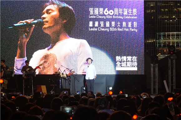 陈奕迅为哥哥张国荣站台致敬