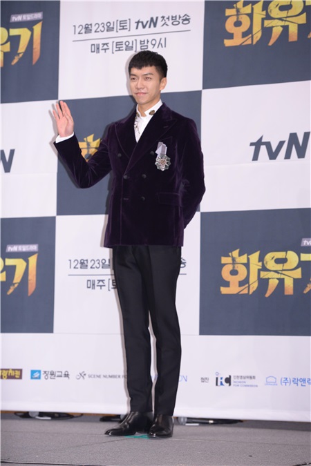 李昇基、车胜元等出席tvN电视台新剧《花游记》媒体发布会