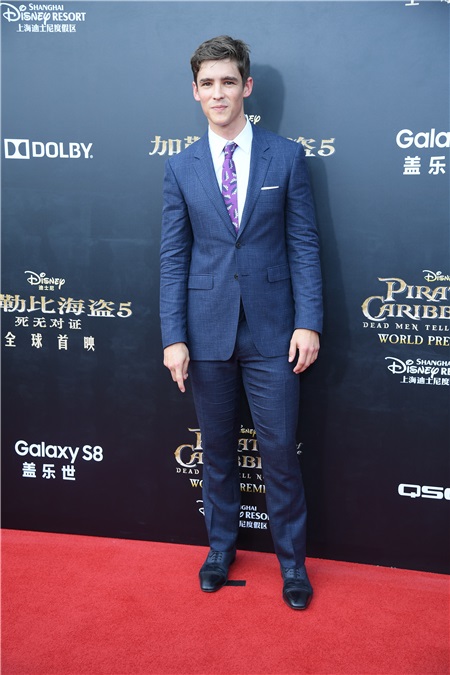 《加勒比海盗5》在沪举行全球首映 德普林允等明星亮相
