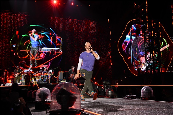 英国摇滚乐队COLDPLAY来台举办演唱会