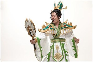 陈赫扮演“少三”诸葛亮