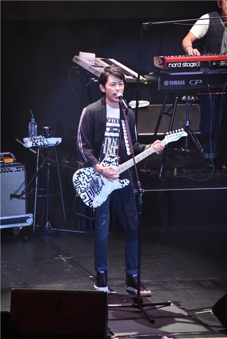 日本男星藤木直人来台举办个人演唱会与歌迷相见
