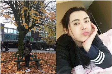 王祖贤趴床嘟嘴卖萌 不老小倩枫叶林现身