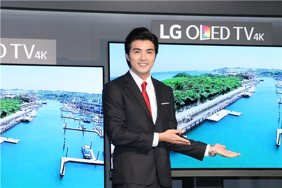 贺军翔出席《LG OLED TV》上市记者会