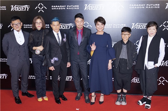 郭富城、杨千嬅等出席某庆祝活动