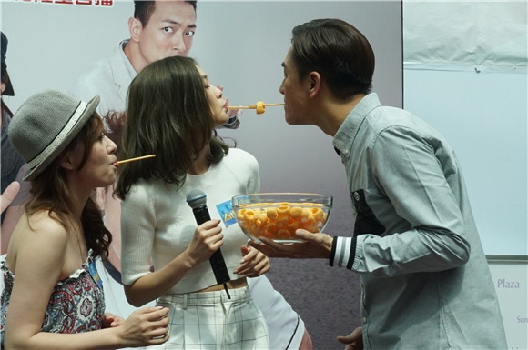 马国明、黄翠如、岑丽香、梁烈唯等出席 TVB《为食神探》活动
