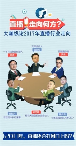 2017年直播行业分析:领军者纵论直播大格局