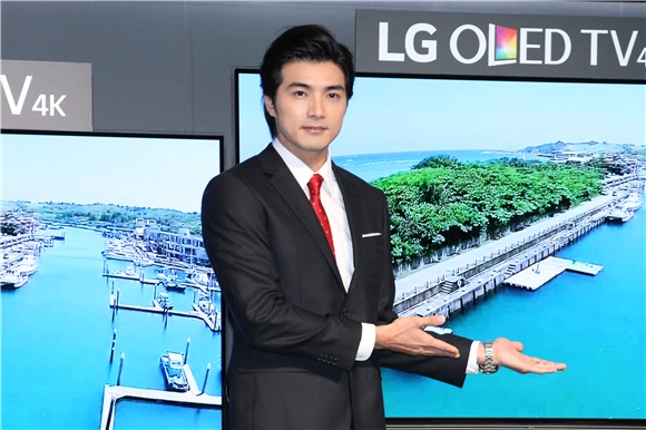 贺军翔出席《LG OLED TV》上市记者会