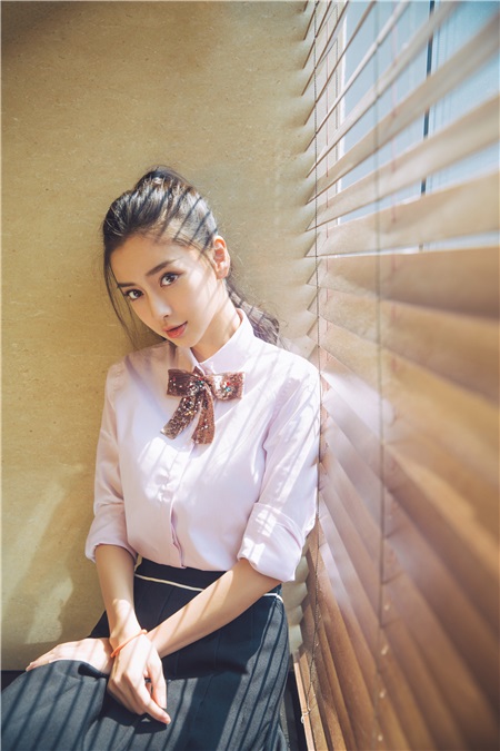 Angelababy少女力Max 与井柏然现场互撩