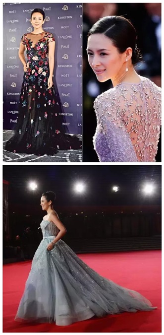 在大陆女星中,章子怡还是好莱坞最进阶的存在