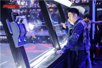 杨迪在比赛现场