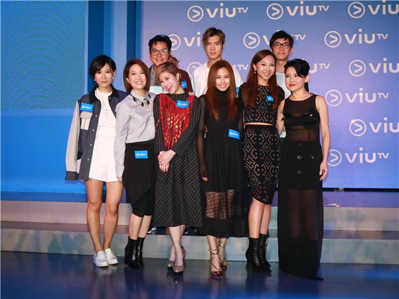 谭咏麟、许志安等出席《ViuTV 2017年节目》发布会