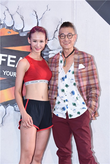 资深武打男星卢惠光来台拍摄电影《浪花娇娃》