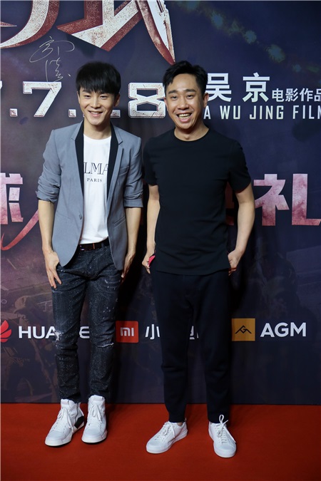 吴京为拍开场长镜头「拼命」 张翰自夸内心很爷们