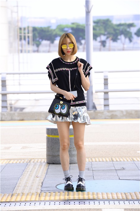女团EXID成员HaNi出国 前往巴厘岛拍摄画报