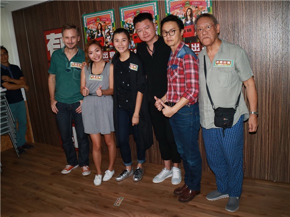 蒙嘉慧、吴耀汉等出席港台剧《有仓出租》宣传