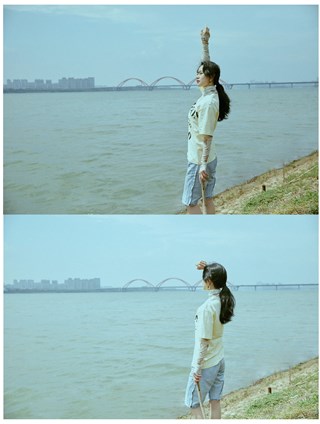 李梦最新写真 优雅肆意邂逅秋日浪漫