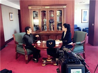 杜晨采访蔡素玉(全国人大代表、香港太平绅士)