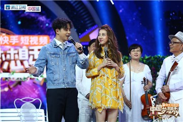 李茂弦子助阵金婚夫妇