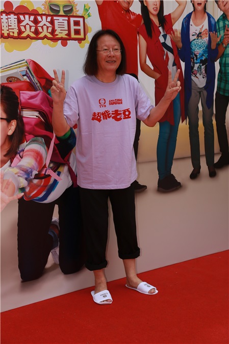 陈智燊及黄智雯等出席无綫剧集《超能老豆》进行宣传
