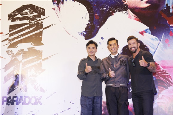 《杀破狼·贪狼》古天乐吴樾众主创亮相广州 「刚柔并济」颠覆动作片固有印象获赞