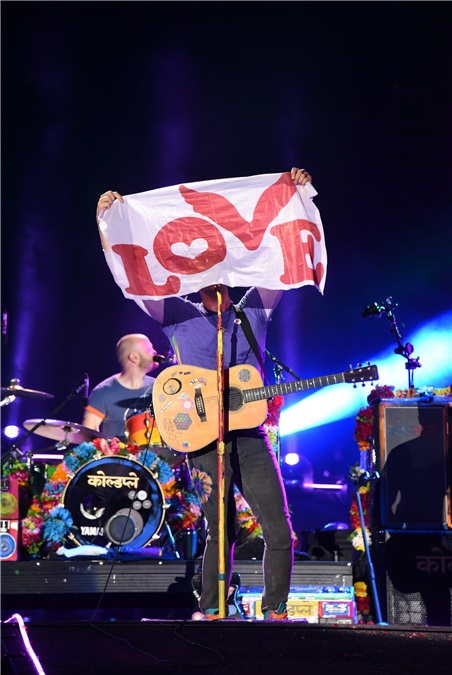 英国摇滚乐队COLDPLAY来台举办演唱会