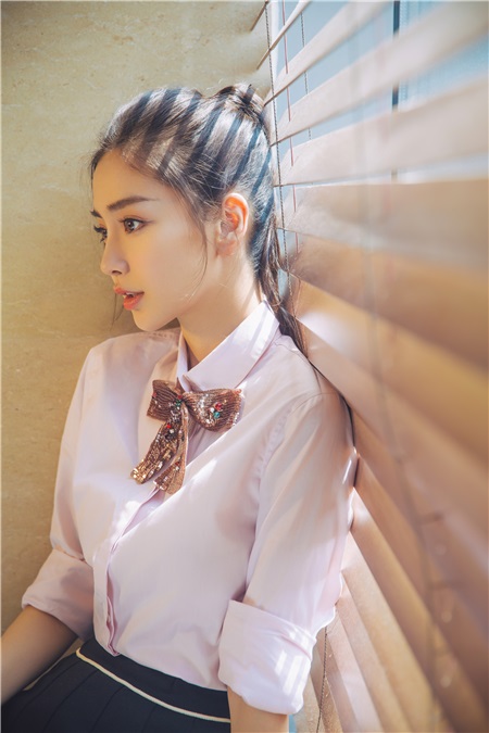 Angelababy少女力Max 与井柏然现场互撩